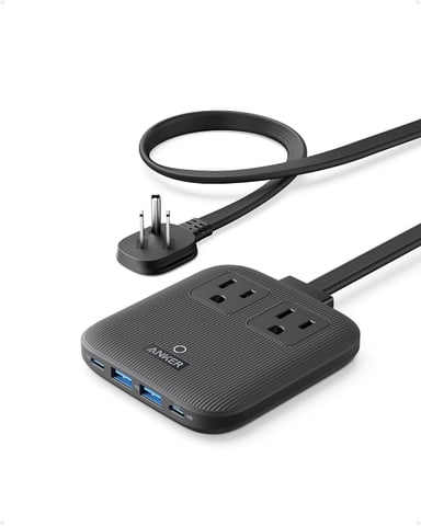 Anker Nano Charging Station 6-in-1 67W travel power strip