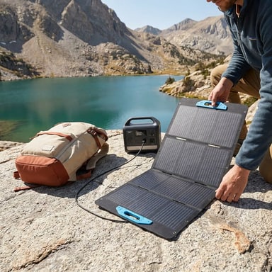 Anker SOLIX PS200 200W Foldable Portable Solar Panel