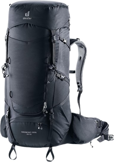Deuter Aircontact Core 60+10 backpacking pack, black