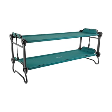 Disc-O-Bed Large bunk camping cot in green