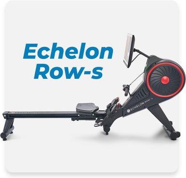Echelon Row-s smart rower with its 22-inch touchscreen
