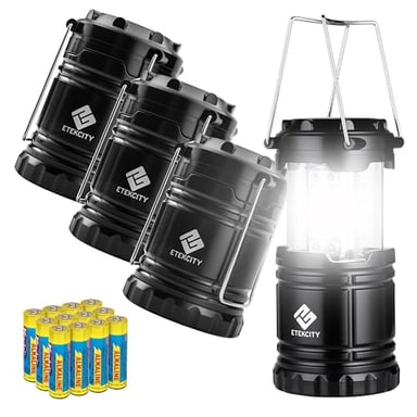 Etekcity LED camping lanterns four pack