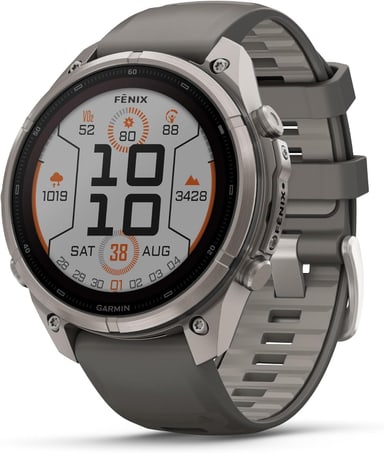 Garmin fenix 9 Pro Solar 47mm titanium GPS watch