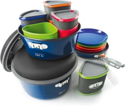 GSI Outdoors Pinnacle Ceramic Camper Cookware Set
