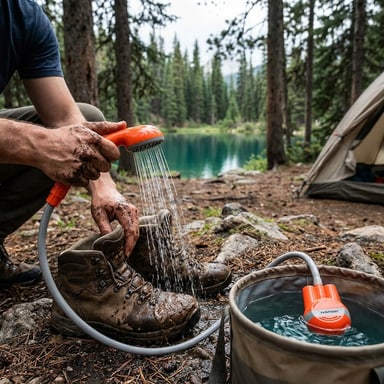 Ivation Portable Outdoor Shower