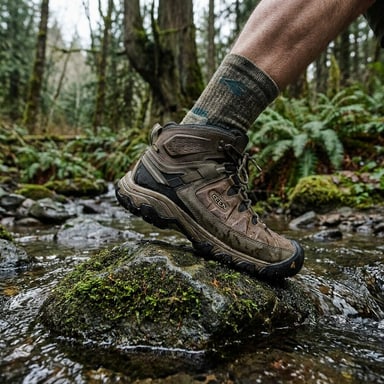 KEEN Men's Targhee III Mid Waterproof Hiking Boot