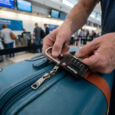 Master Lock 4696D Set-Your-Own Combination TSA Luggage Lock