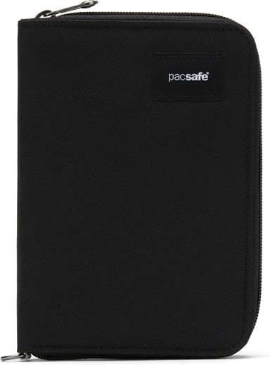 Pacsafe RFIDsafe Compact Travel Organizer, zip-around, black