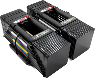 PowerBlock Elite USA 90 adjustable dumbbells, pair