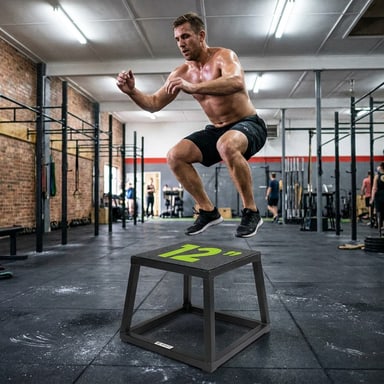 Rage Fitness Steel Plyo Box