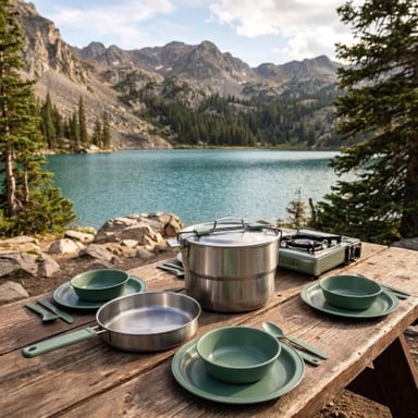 Stanley Wildfare Core 26-piece camp kitchen set
