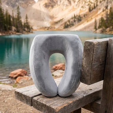 Travelrest Nest Ultimate memory foam travel pillow