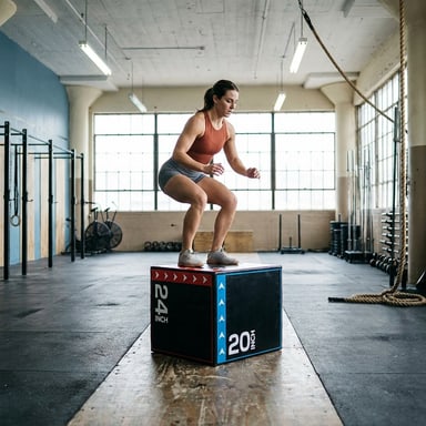 Yes4All 3-in-1 Soft-Padded Plyometric Box