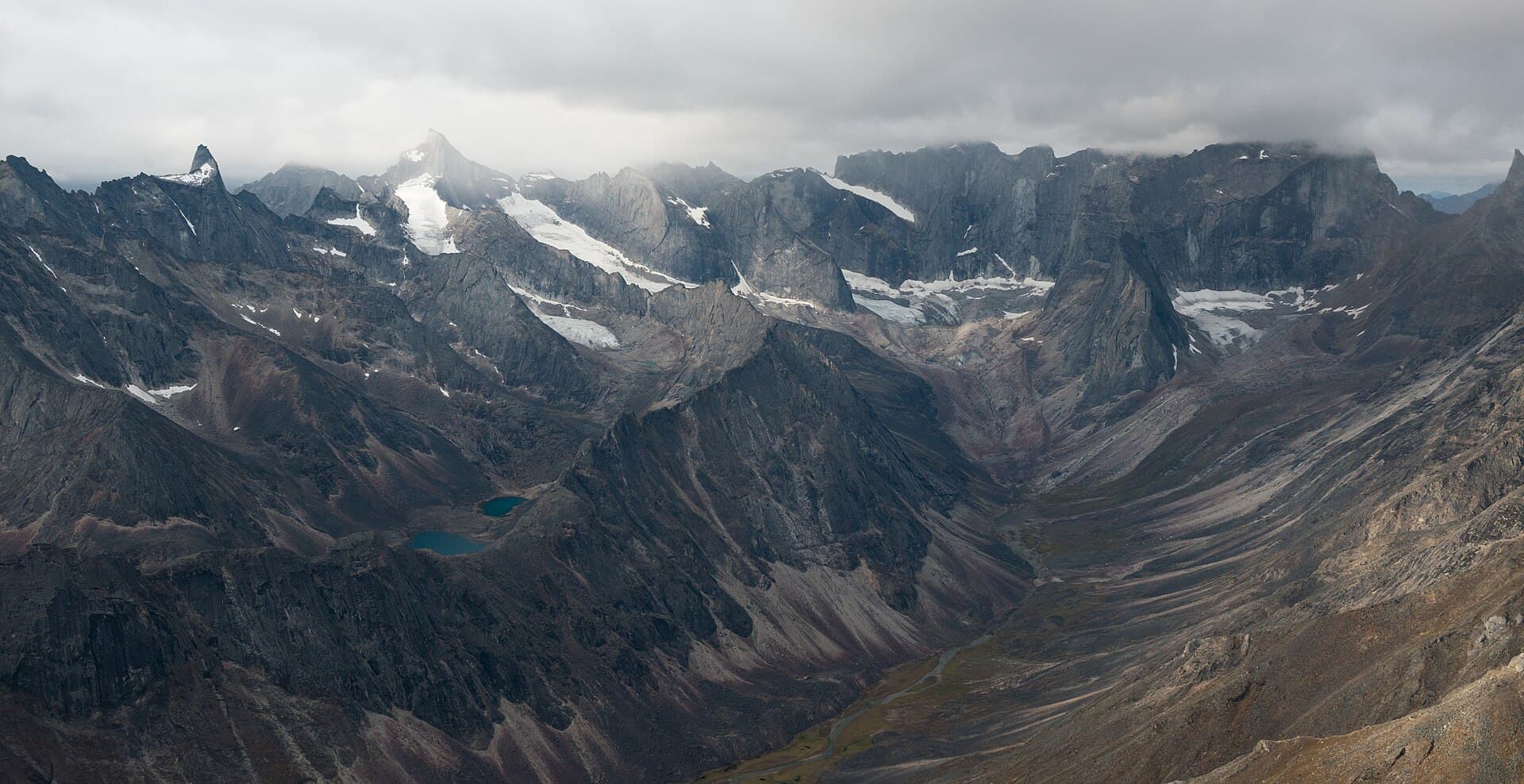 The granite spires of the Arrigetch Peaks in Gates of the Arctic