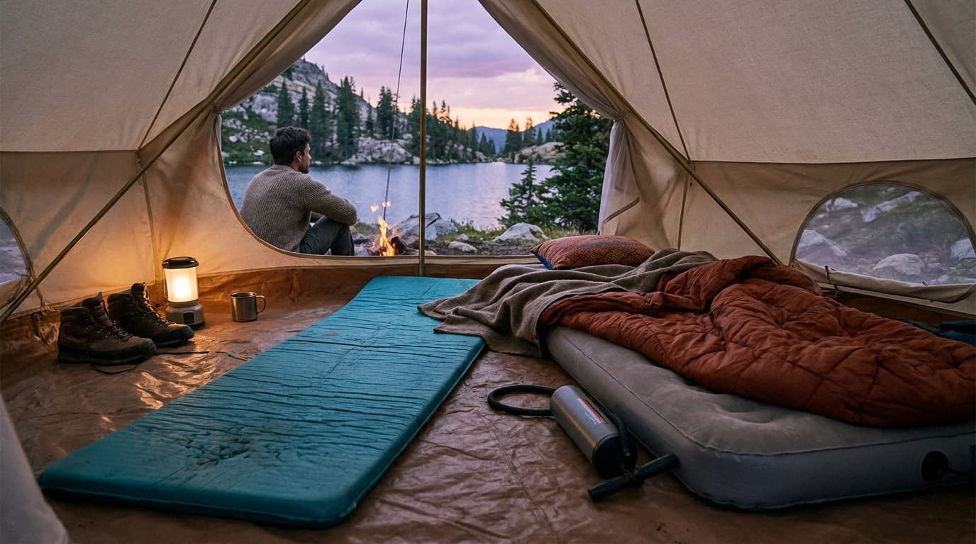 Air mattress vs sleeping pad for camping: which one is right for you?