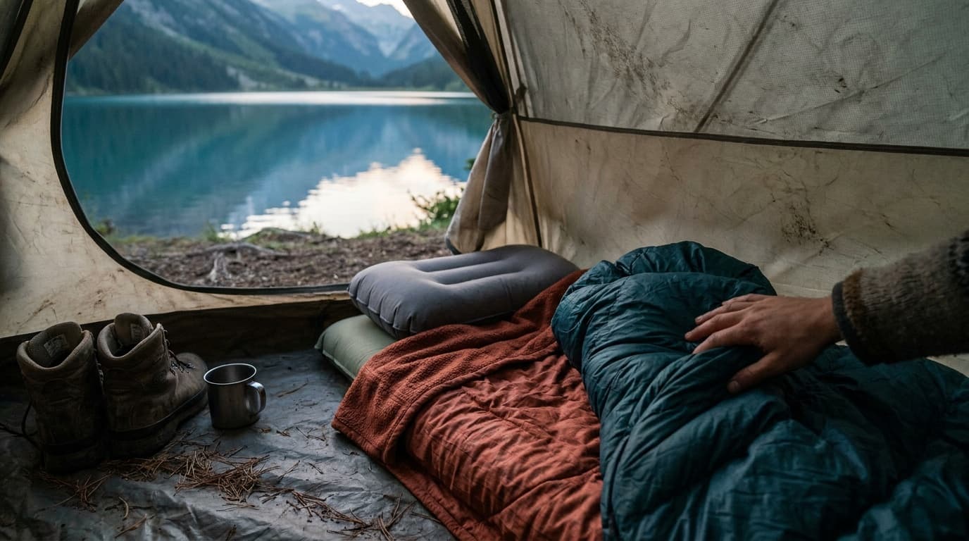 Down vs synthetic camp blankets: which fill is right for you