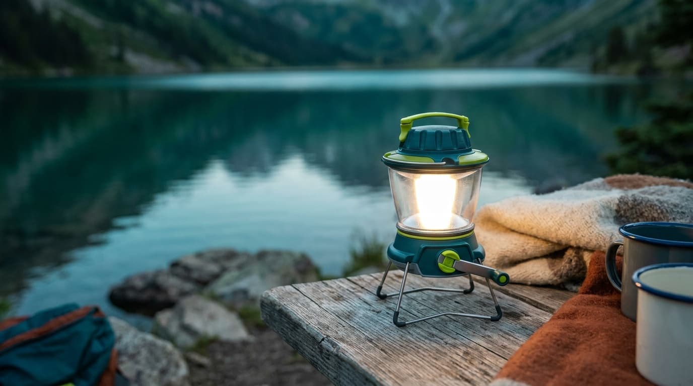 Goal Zero Lighthouse 600 lantern displayed clearly for a campsite lighting review