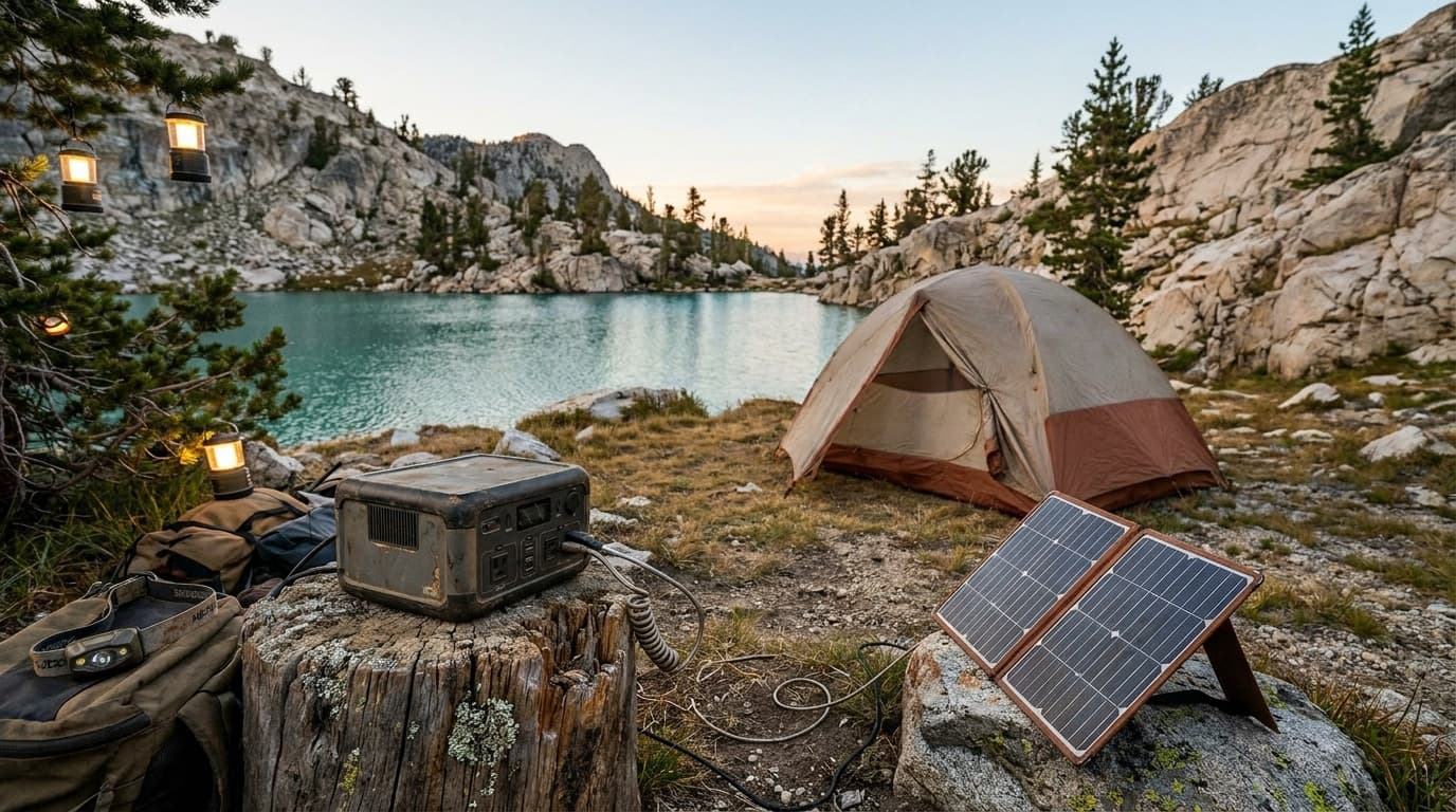 How to choose a solar panel for camping