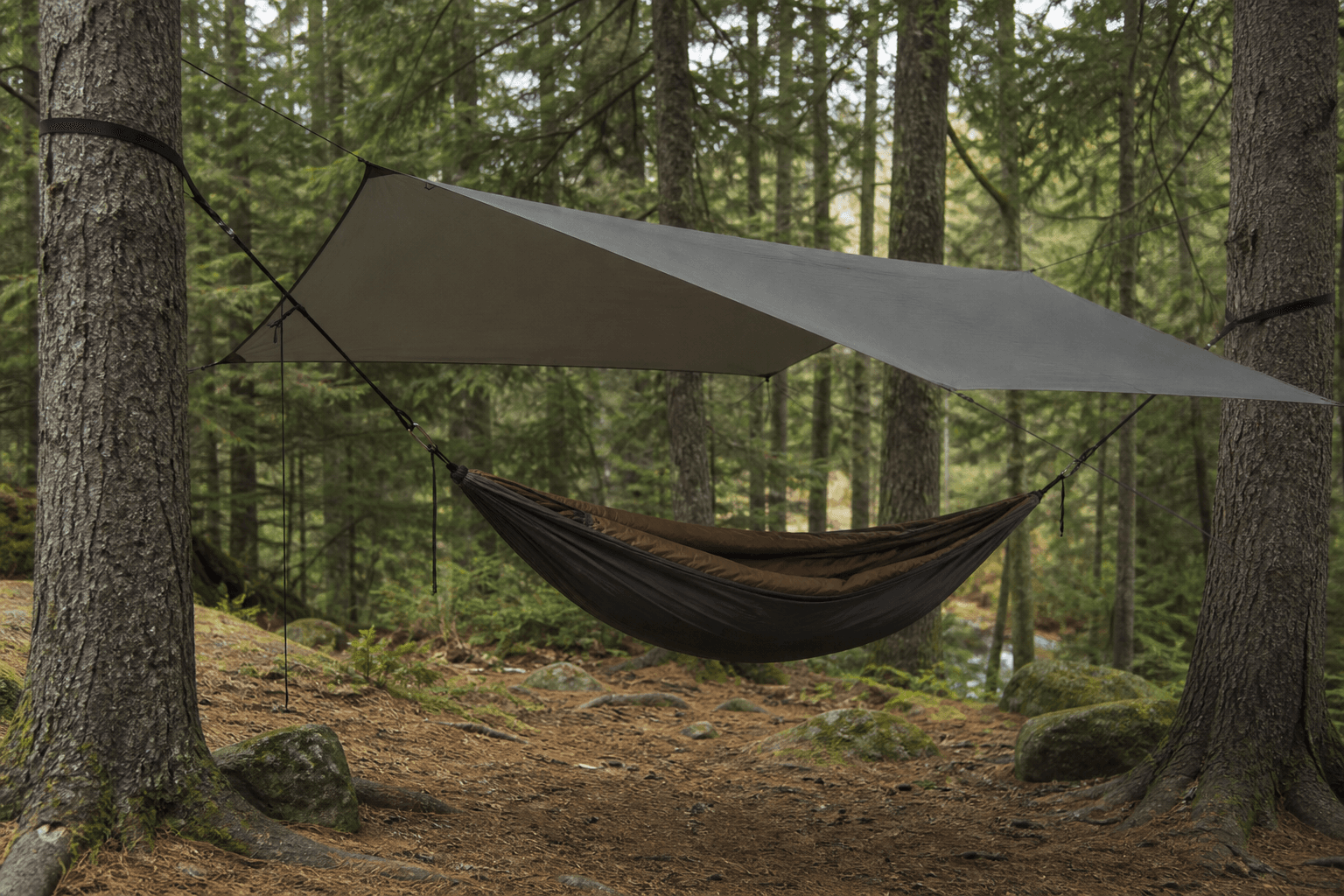 How to hang a camping hammock