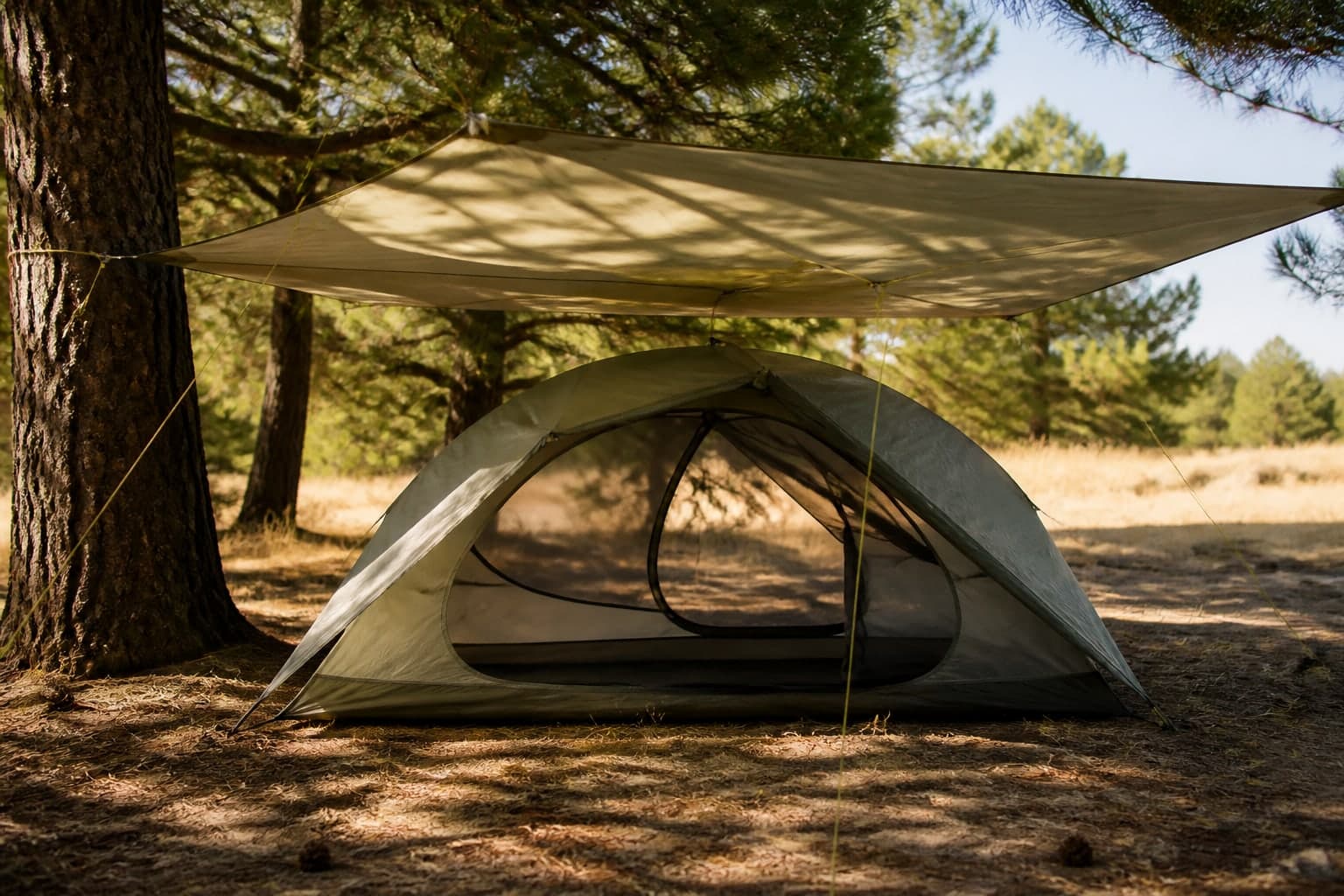 How to keep a tent cool in hot weather