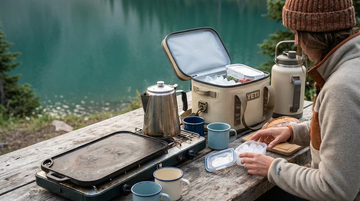 How to keep ice longer while camping