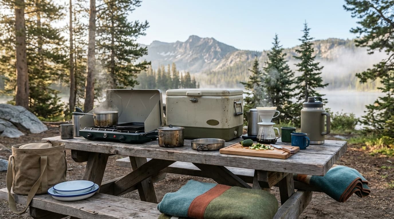 How to make coffee while camping (method guide)