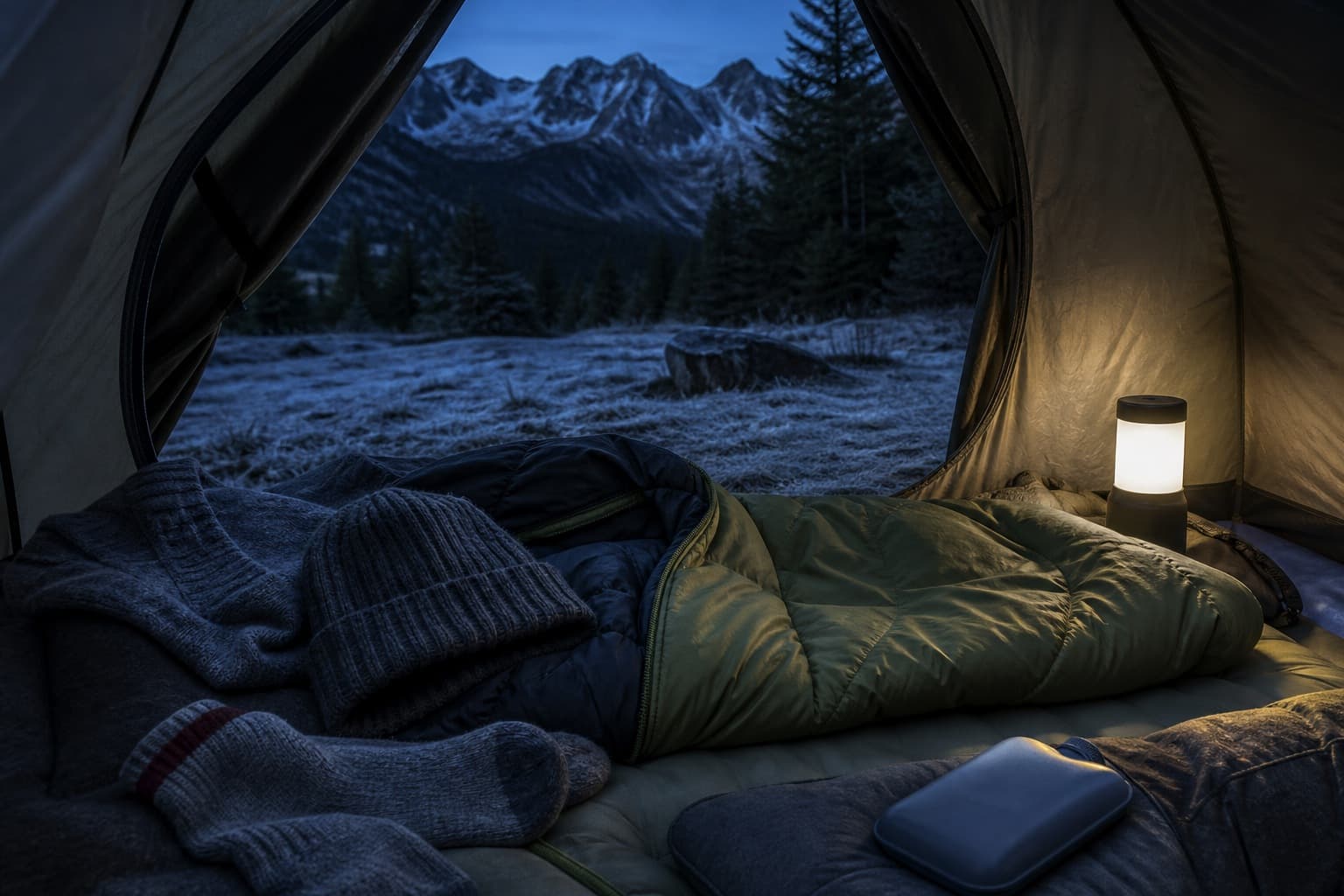 How to stay warm while camping: a complete overnight guide
