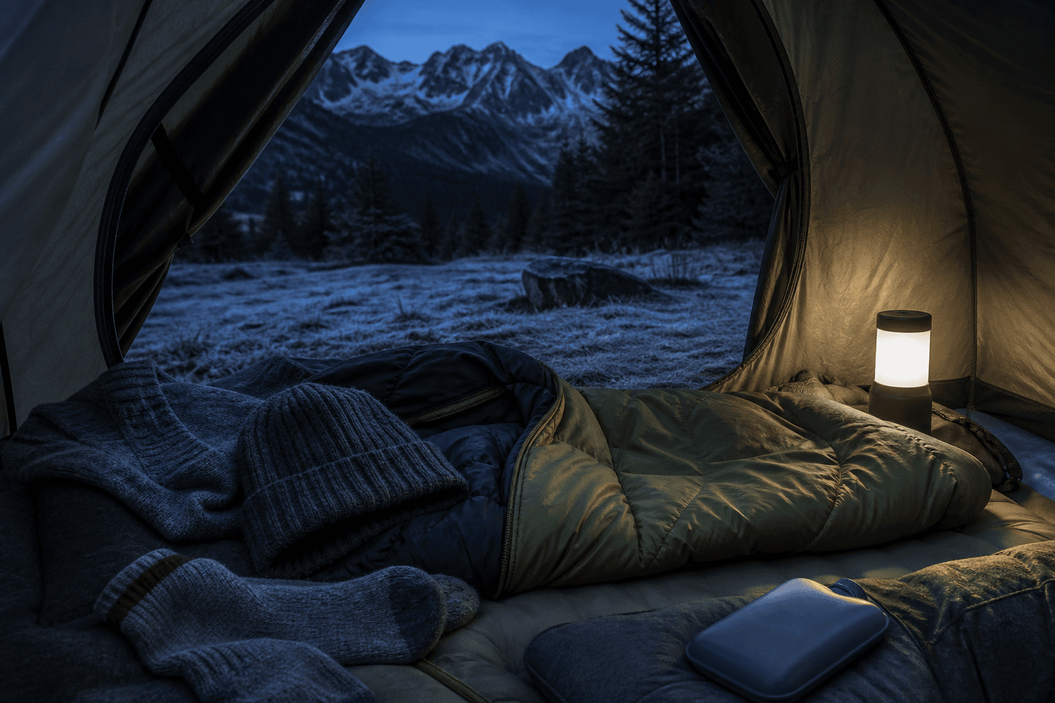 How to stay warm while camping: a complete overnight guide