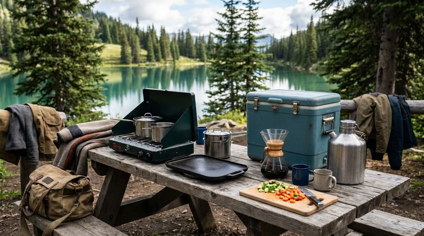 What size cooler do I need for camping?