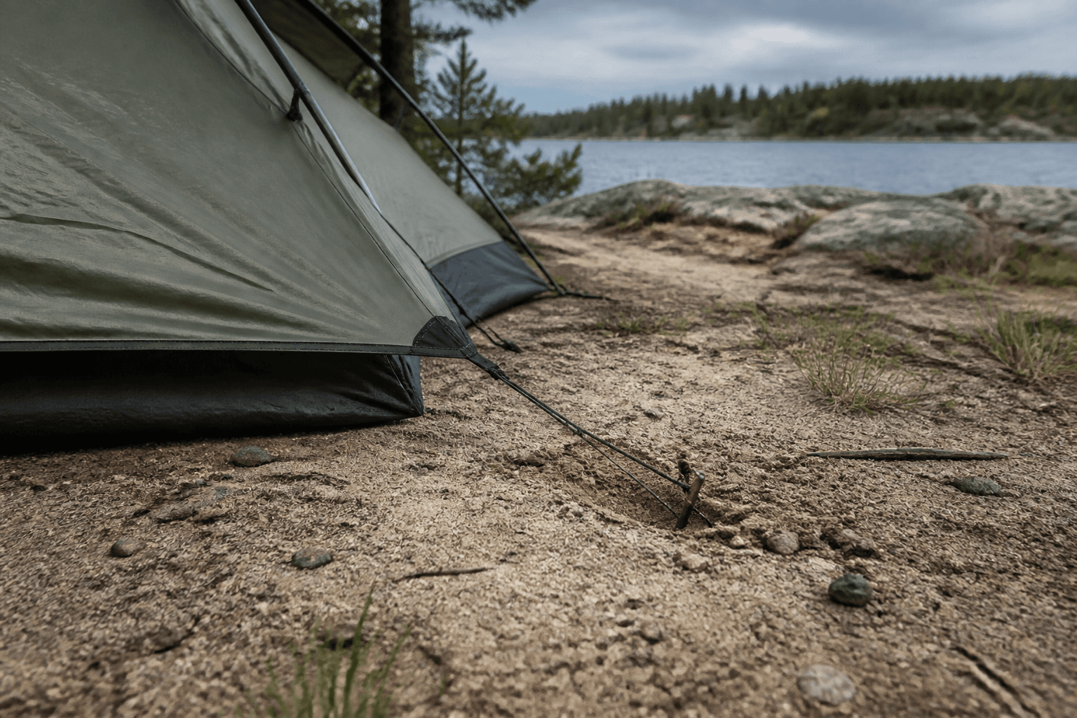 Why do my tent stakes keep pulling out?