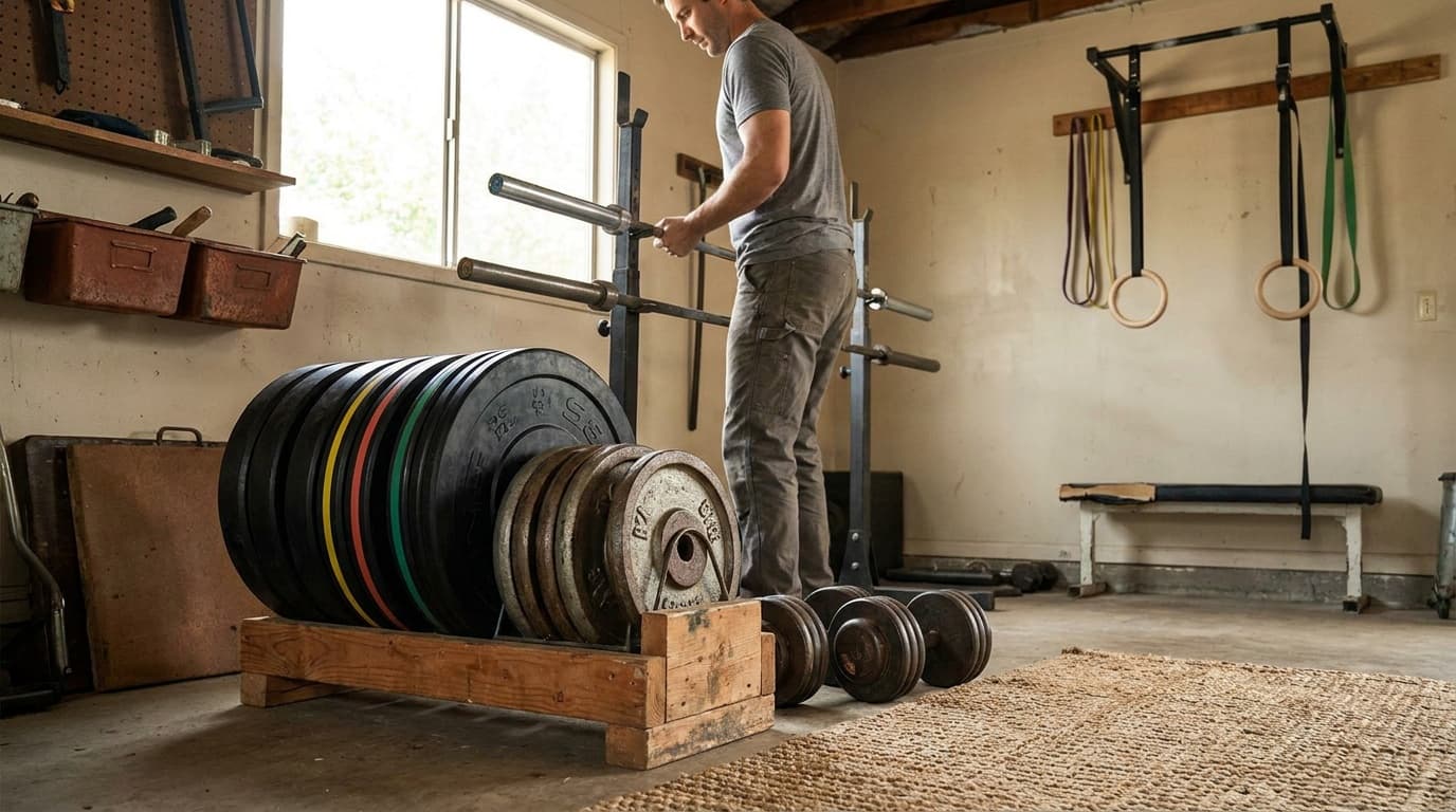 Bumper plates vs iron plates: which should you buy?