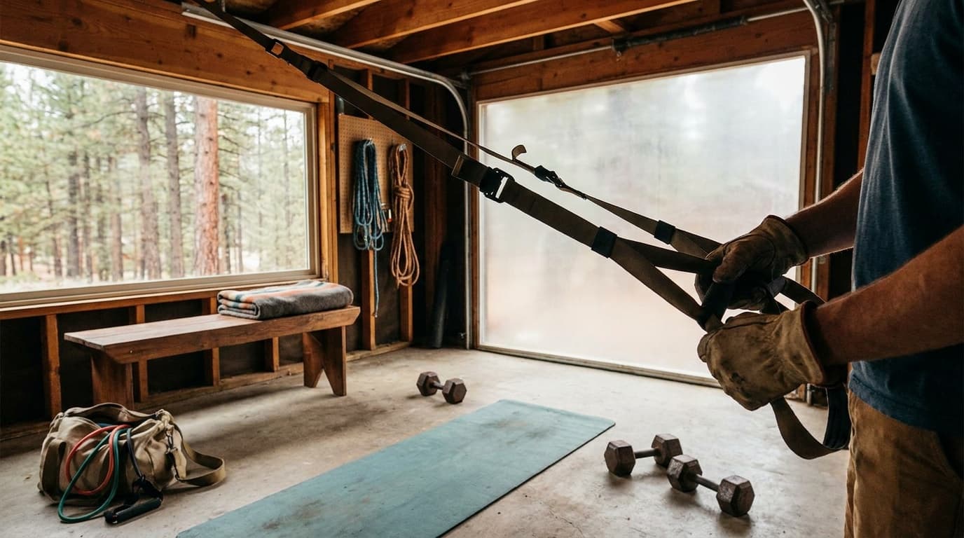How to anchor a suspension trainer