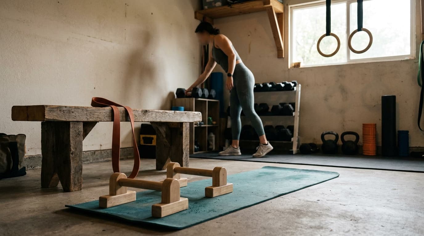 Parallettes workout for beginners