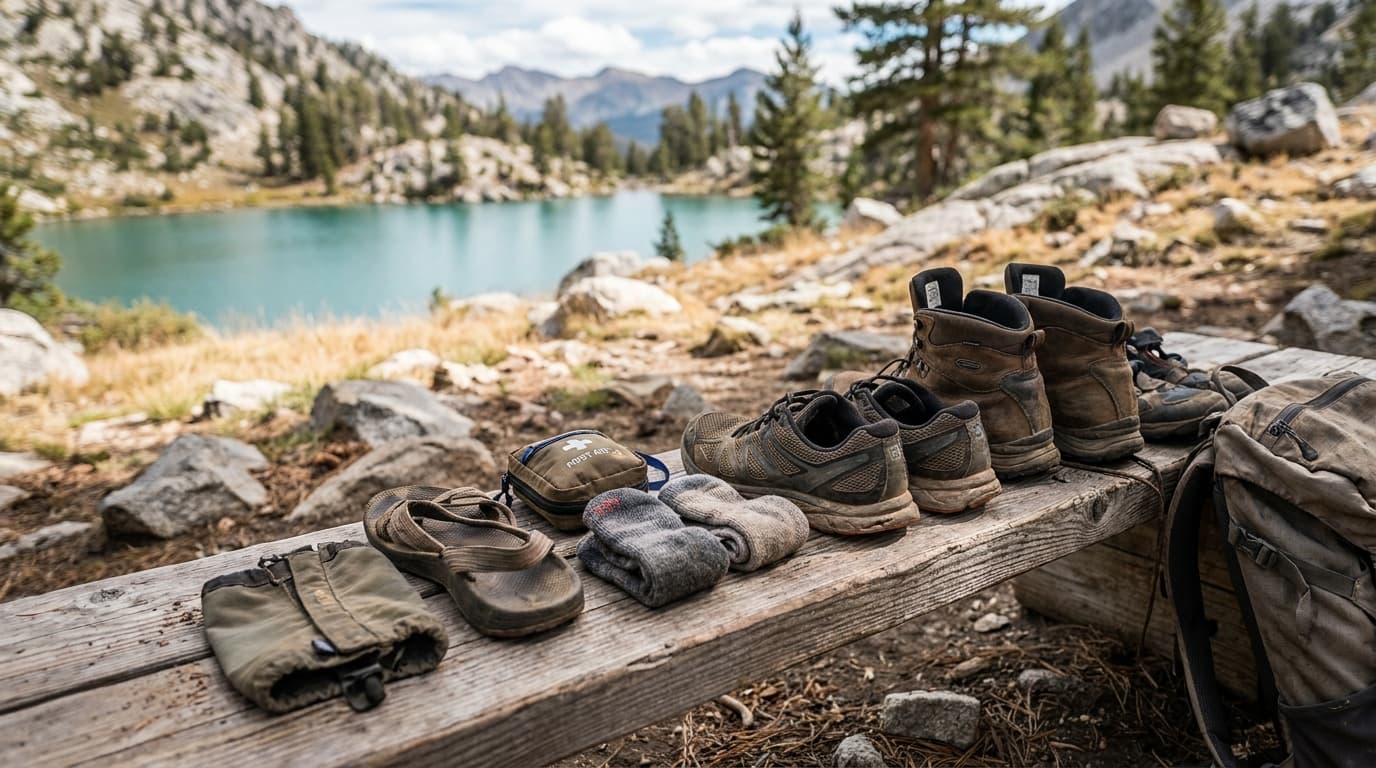 Hiking sandals vs hiking shoes: which one should you wear?