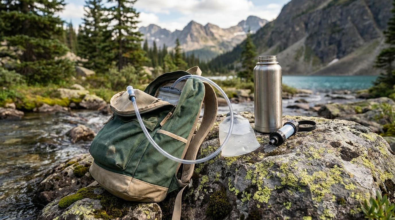 How much water to bring hiking