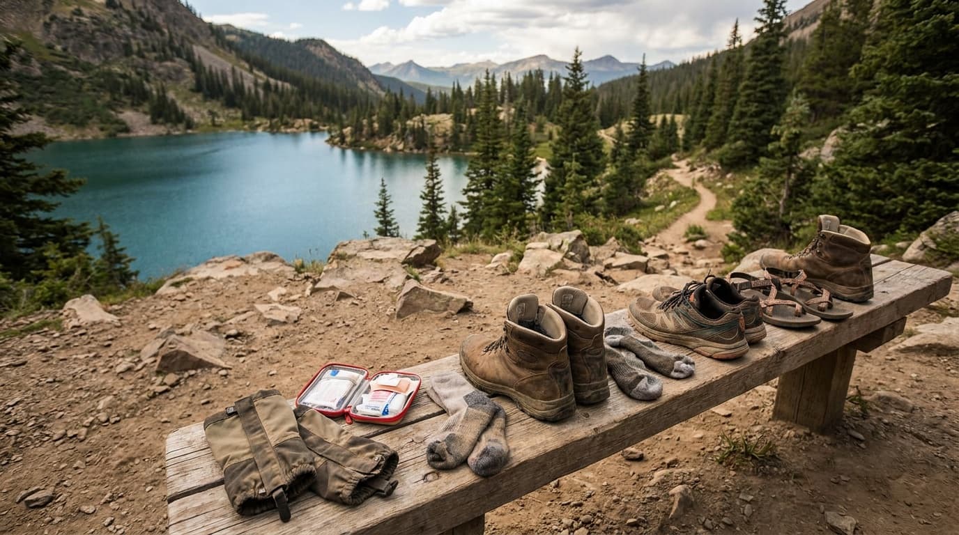 How to break in hiking boots