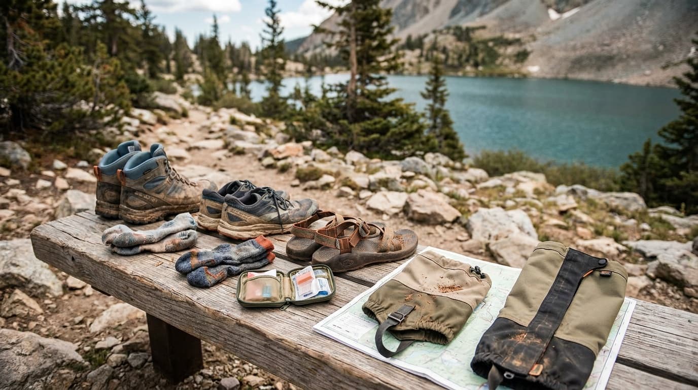 How to choose hiking gaiters: match height to terrain