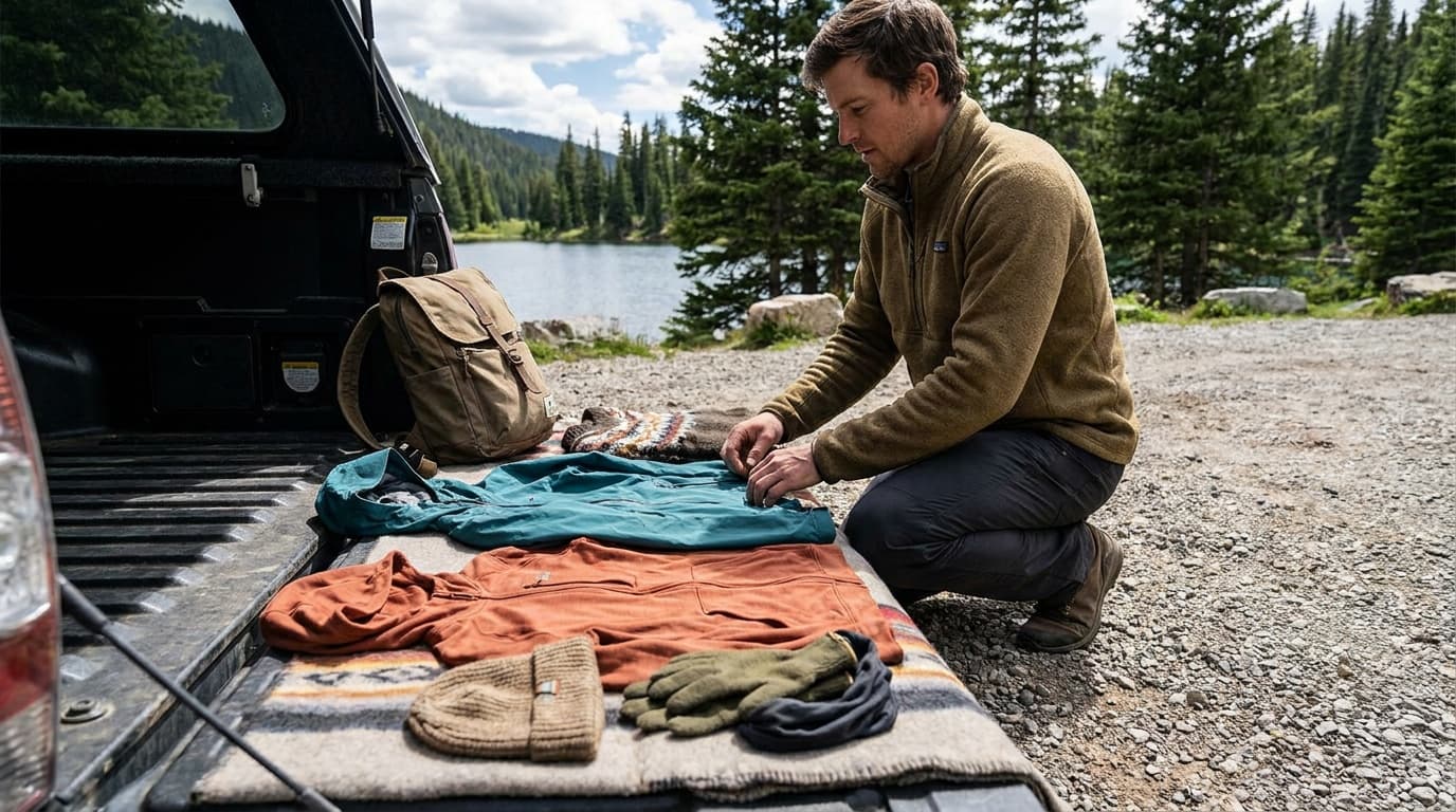How to layer for cold-weather hiking: the three-layer system