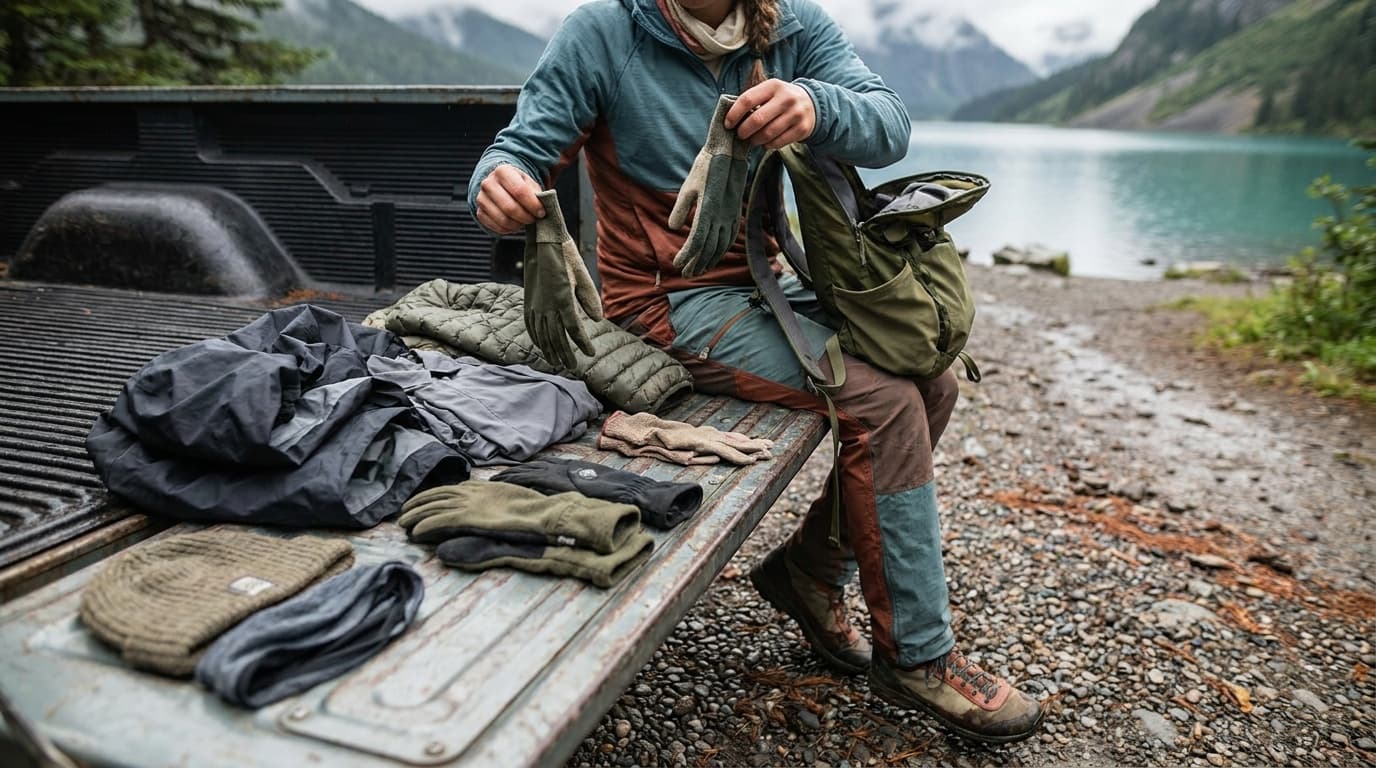 How to layer gloves for cold hiking: the liner-plus-shell system
