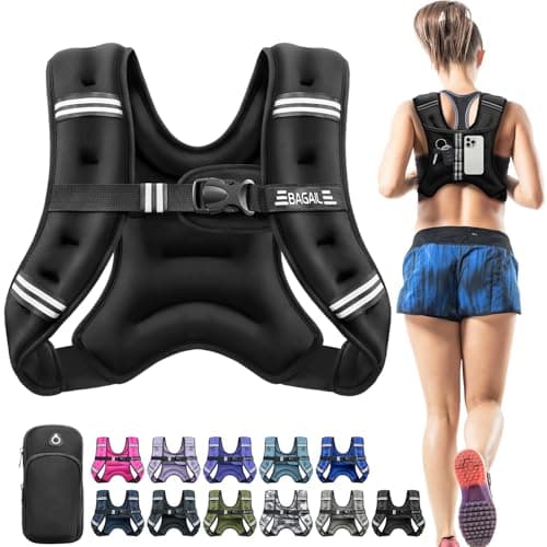 BAGAIL Comfort-Fit weighted vest in use