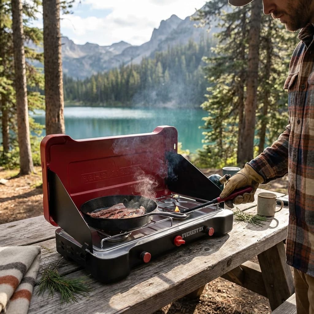 Camp Chef Everest 2X 2-Burner Camping Stove