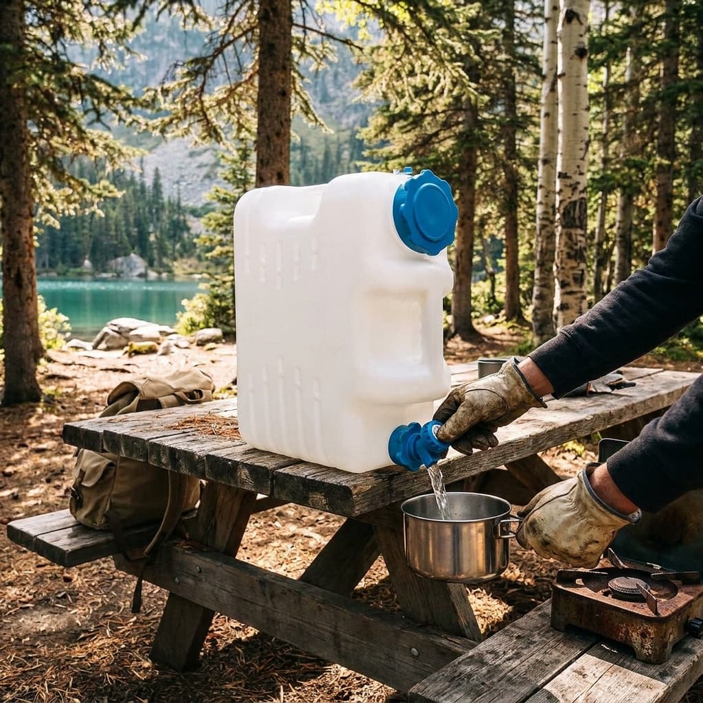 CAMPMAX 5 Gallon Water Container with Spigot