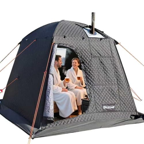 GoldCamp portable steam sauna tent