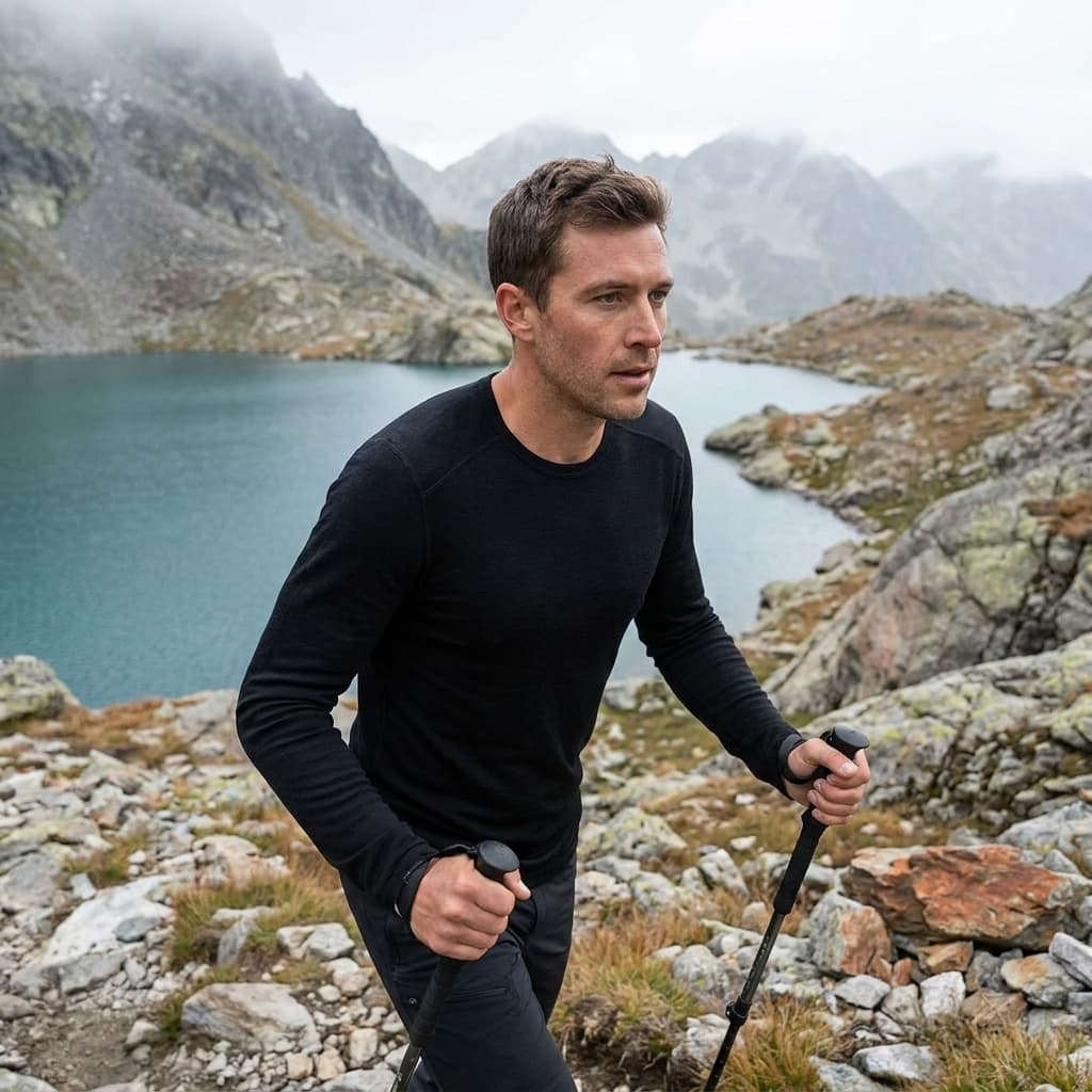 Icebreaker Oasis Mid-Weight Merino Long Sleeve Crewe