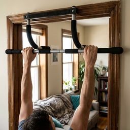 Iron Gym Total Upper Body Workout Bar for Doorway