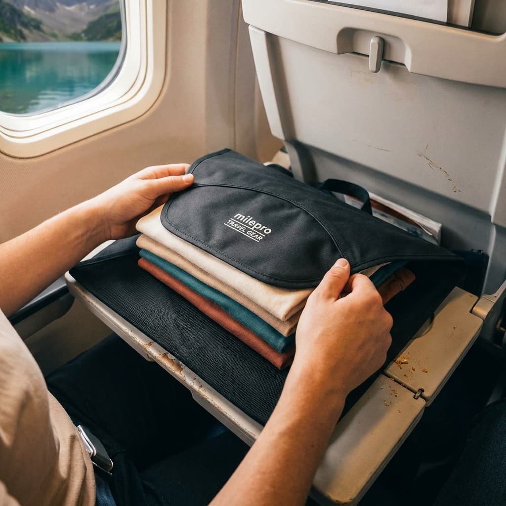 milepro 18-Inch Wrinkle-Free Travel Packing Folder