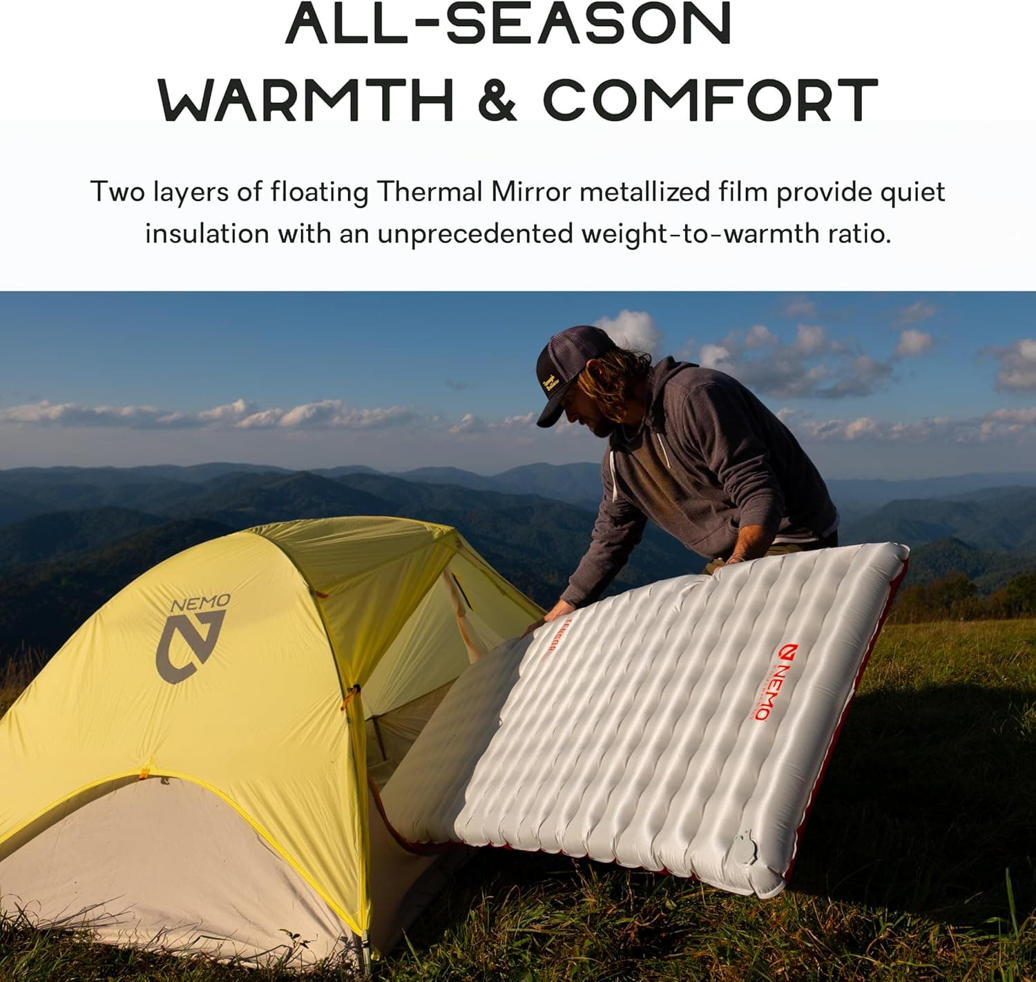 NEMO Tensor All-Season Ultralight Insulated Sleeping Pad