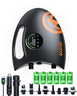 OutdoorMaster Shark 2S rechargeable electric SUP pump