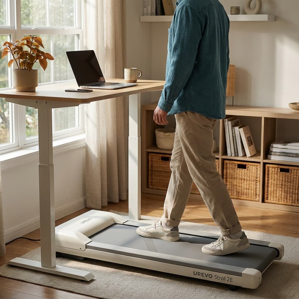 UREVO Strol 2E Pro Walking Pad Treadmill