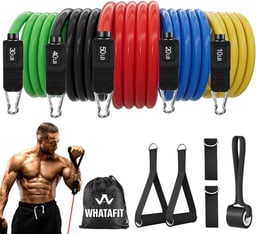 Whatafit Resistance Bands Set (11pcs)